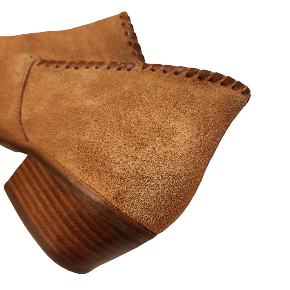 Jack Rogers Sadie Suede Ankle Boots Size 7 - Picture 10 of 12